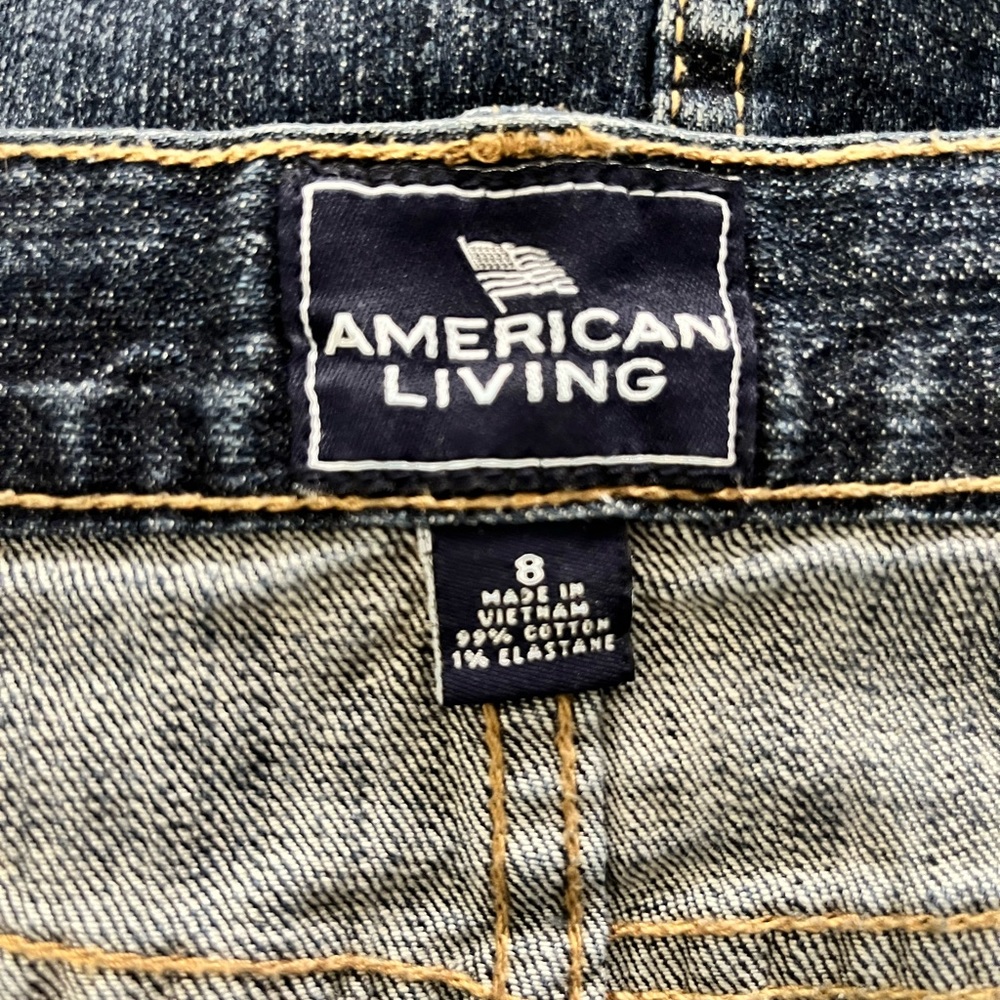 Denim Skirt. American living Pencil skirt. Size 8 - Picture 4 of 4